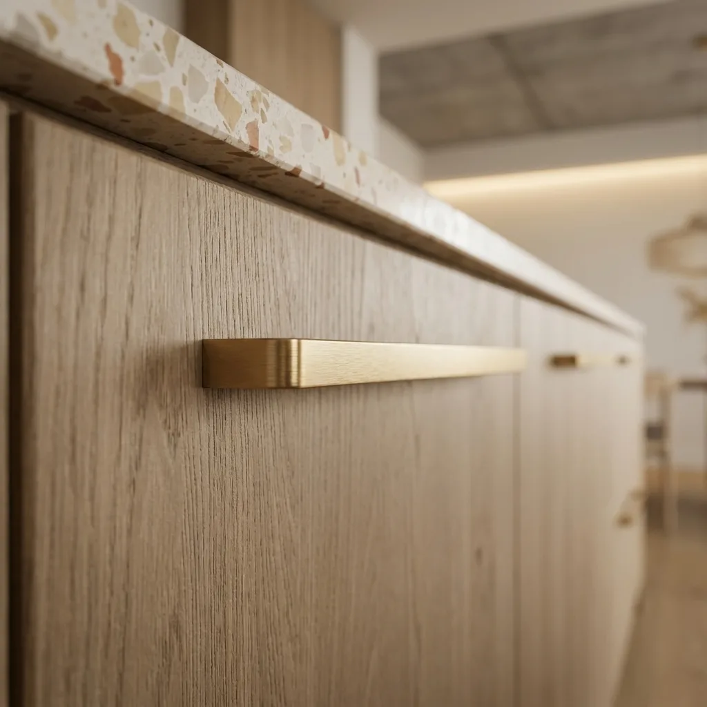 Cabinetry: Rift-cut white oak
