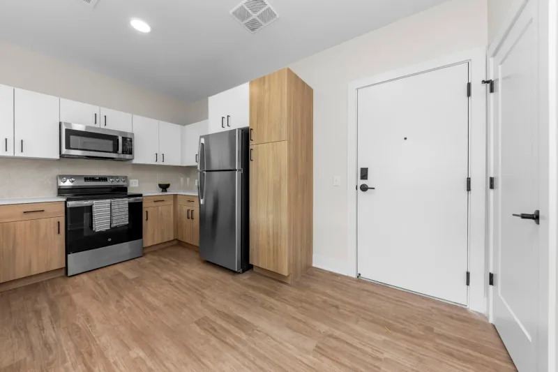 Pine apartment interior — photo 1